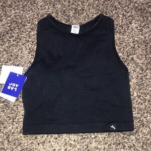 JoyLab Black Crop Top